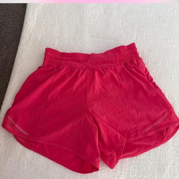 Lululemon Athletica Hot Pink Athletic Shorts - Picture 4 of 4